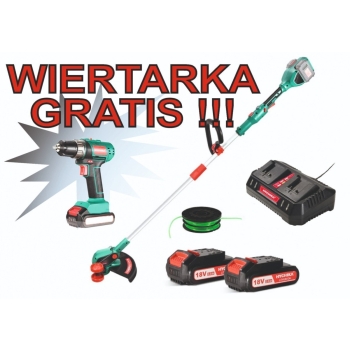 Hychika podkaszarka akumulatorowa 36 V ST40B (2x18V) pochylana głowica + SUPER GRATIS!!!